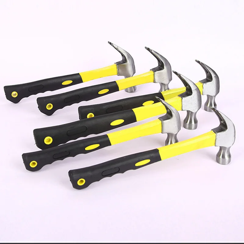 JOINWIN 16 oz wooden handle fine polishing carbon steel claw hammer nail steel tubular handle for housework 8oz-24oz 500gm