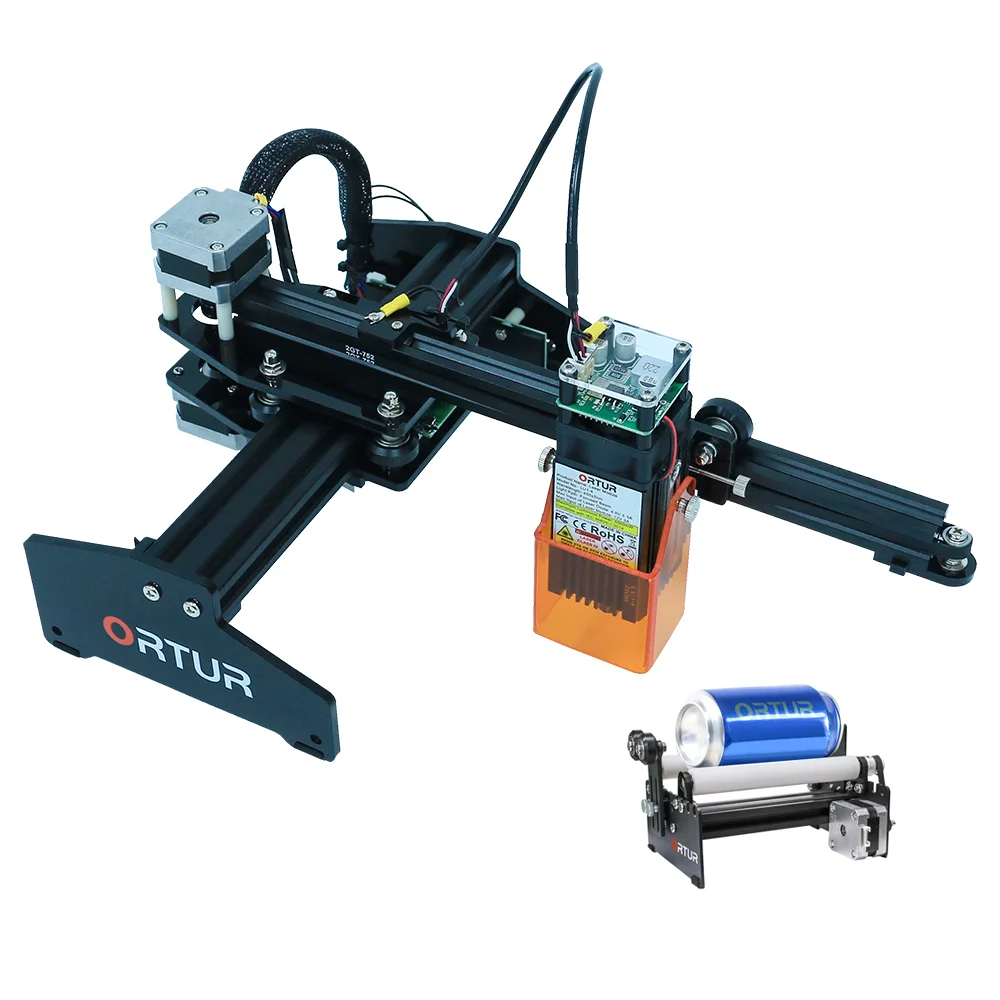 Free Shipping  Upgrade New diy metal Mini cutter marking Desktop CNC Printer YRR laser engraving machine