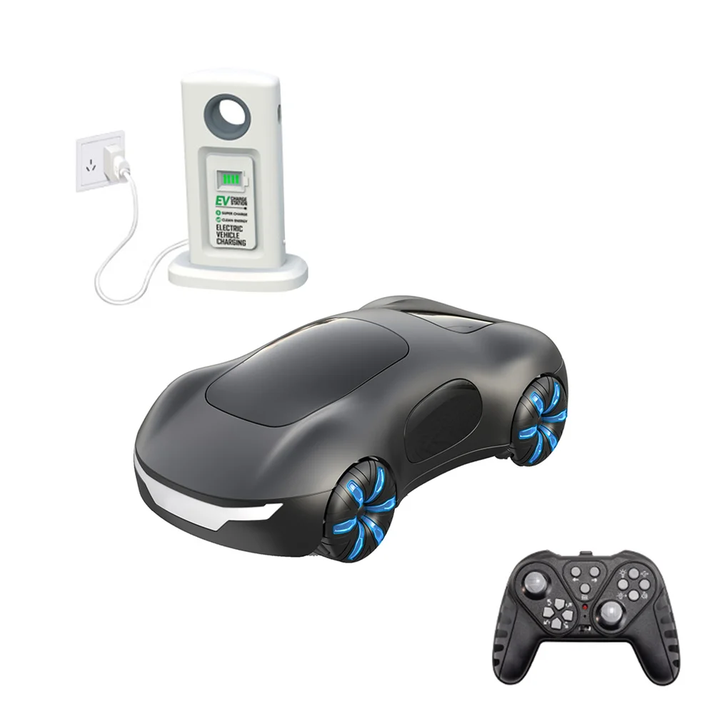 1/16 Car Game With Road 2.4GHz Remote Control Car With charging pile Drift Racing cars model Toy