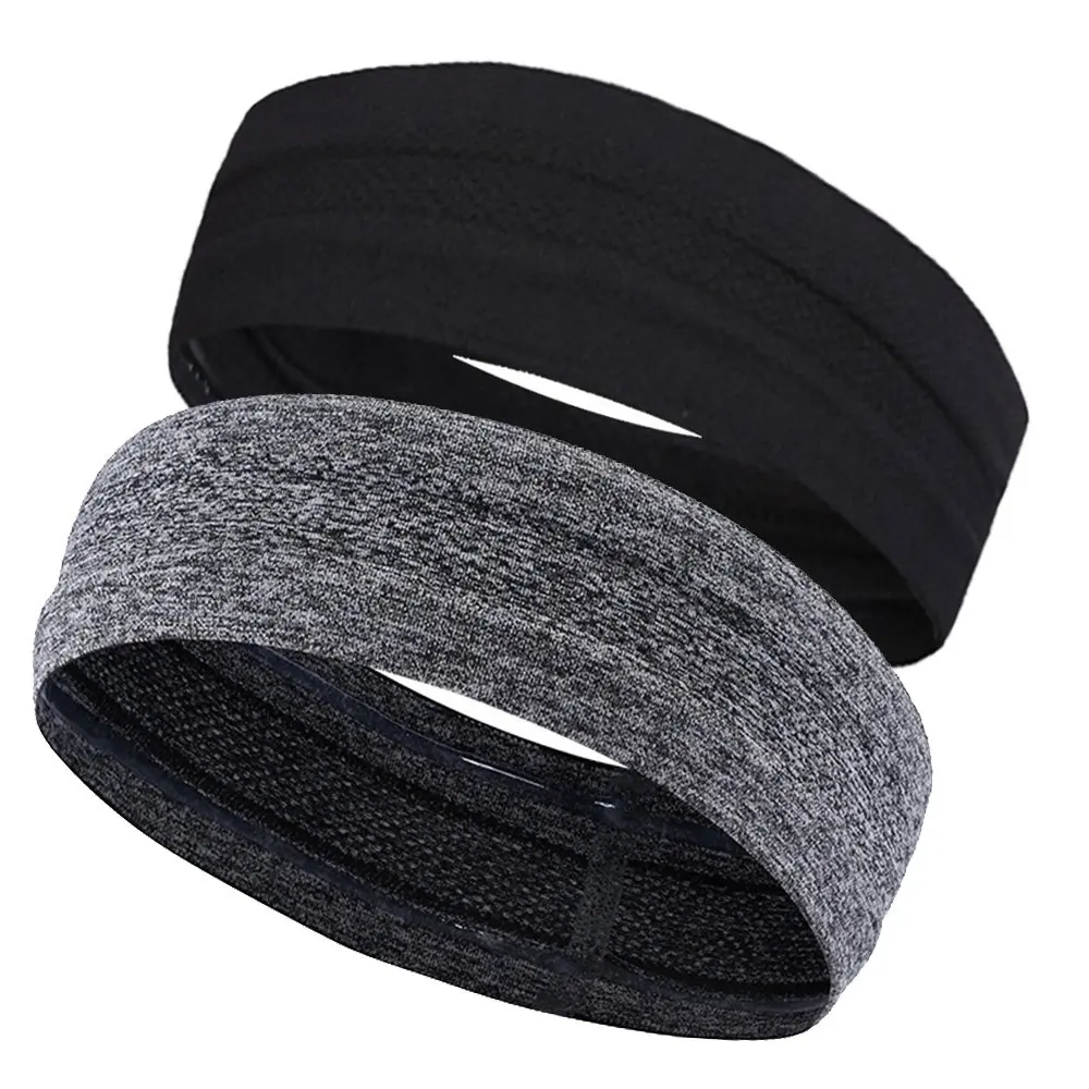 Wholesale Cheap Fashion Headband Men&Women Sweatbands Sweat Head Band for Tennis Badminton Sport Yoga