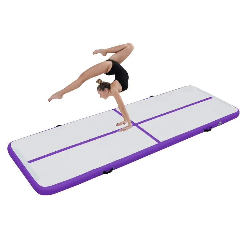 Jumping Air Mat Inflatable Tumble Cheering Custom Color Training Track for Sale Home Cheerleading Yoga Outdoor Use Professional