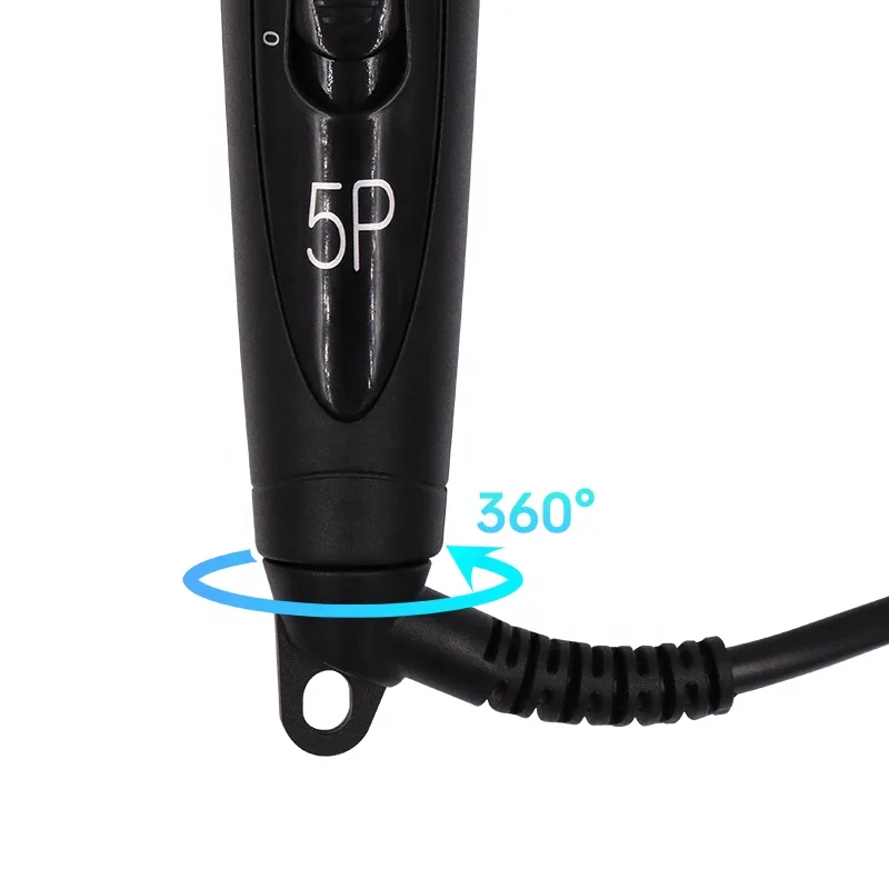 Professional 5 in 1 Interchangeable Electric Hair Curler Curling Iron