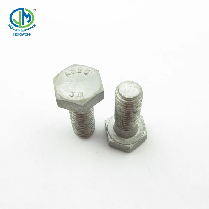 Perno Estructur Hot Dip Zinc ASTM A325 Heavy Hex Structural Bolt