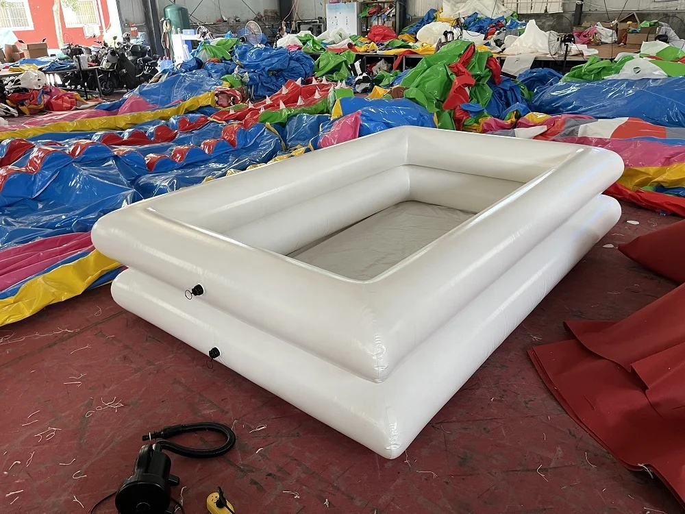 Custom small double-layer pool soft play ball pool sand pit with high quality PVC for kids fun indoor outdoor park factory sale