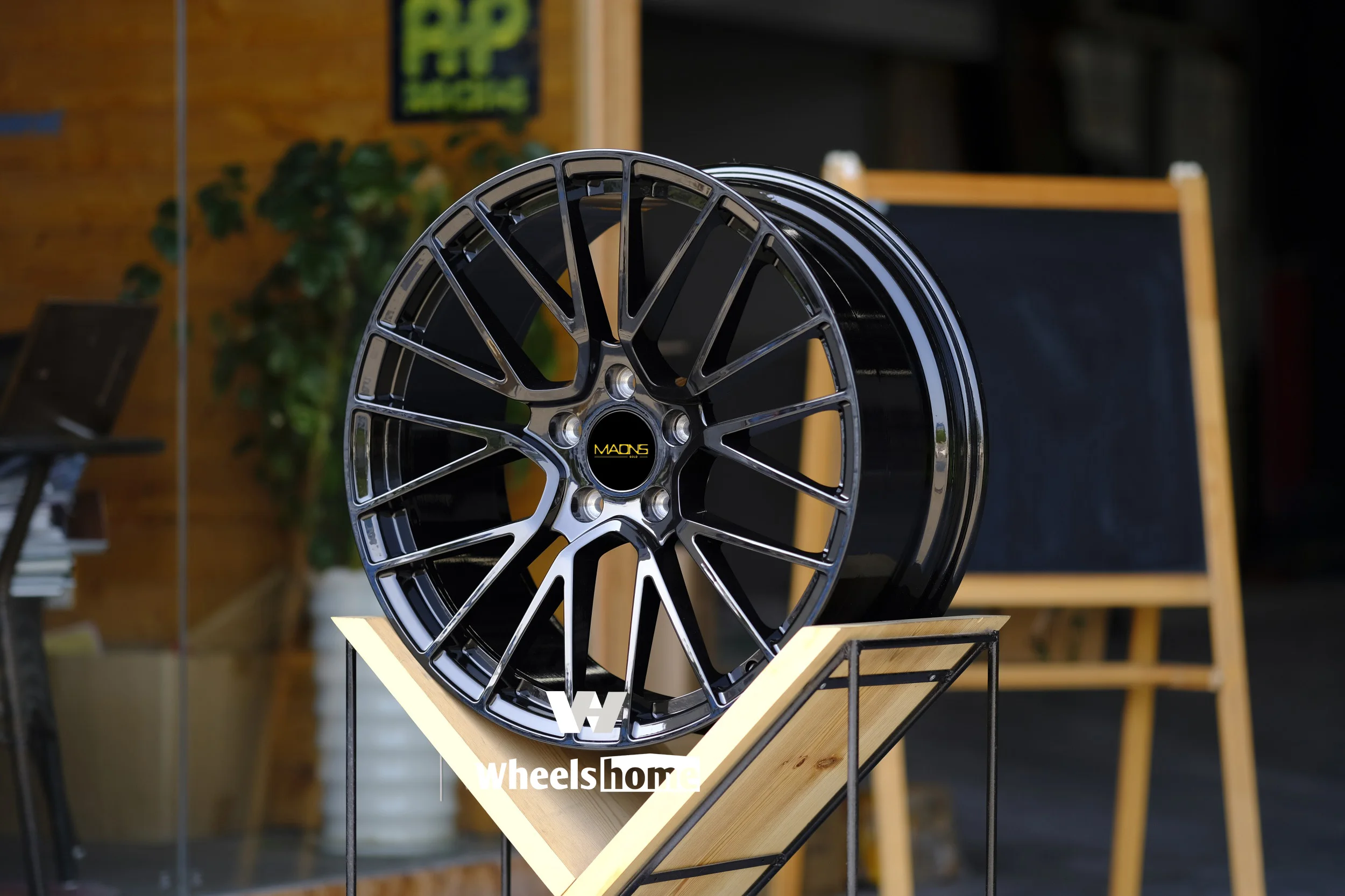 WHEELSHOME 869F Popular Design 20inch 21inch Multi V shape stock alloy forged wheels