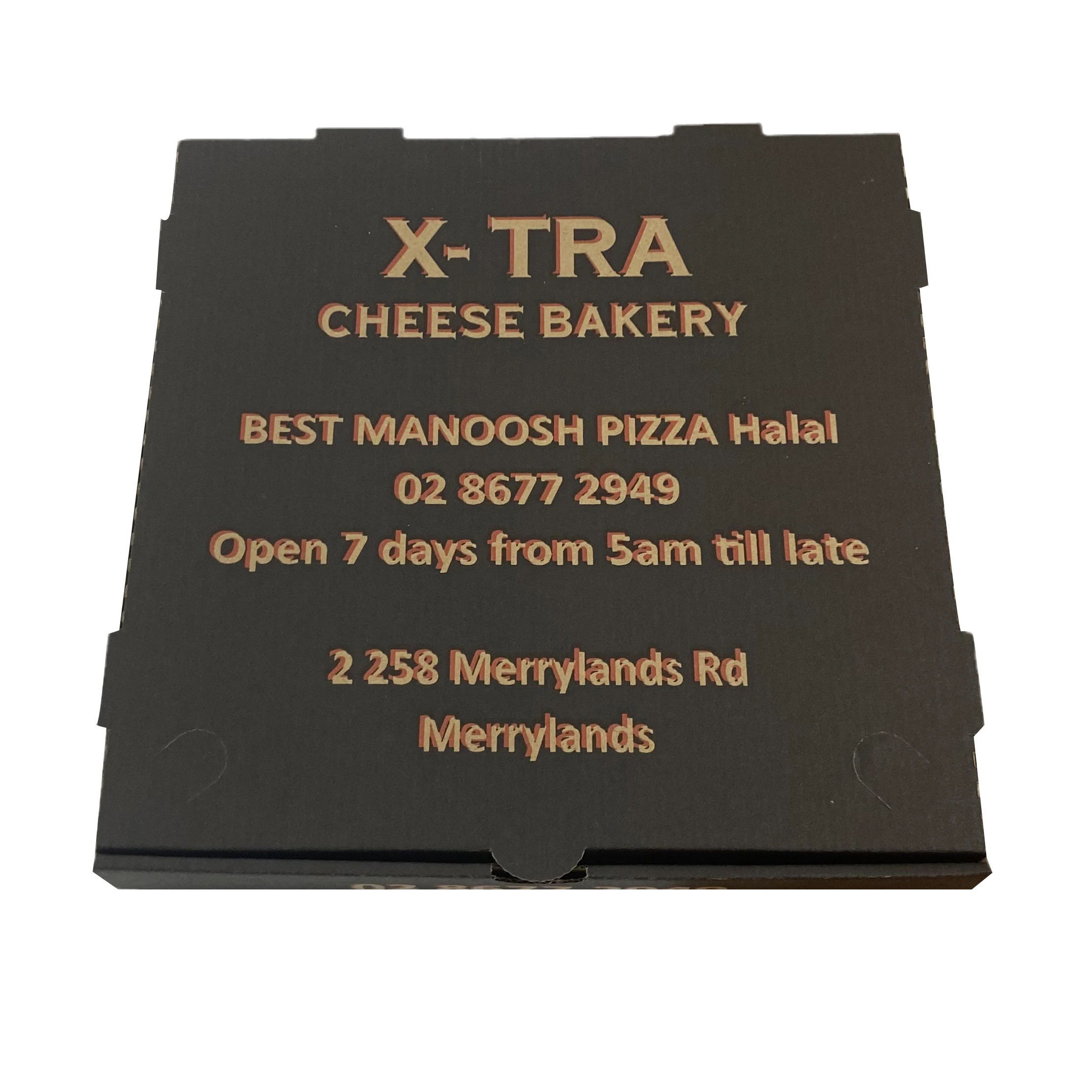2024 High Quality Wholesale Various Sizes  with logo Pizza Box in China Black Pizza Box