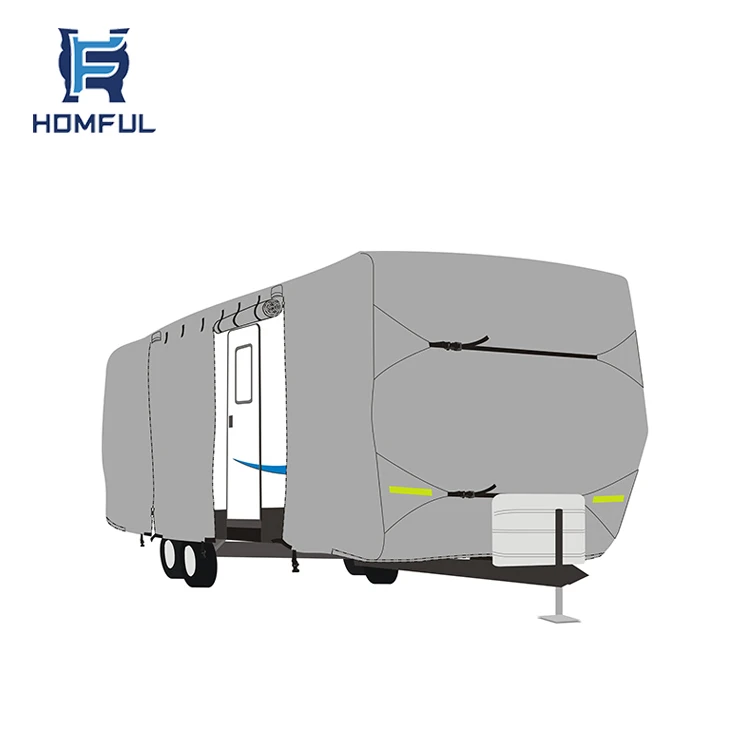  HOMFUL Travel Trailer Caravan Cover Motorhome Camper Waterproof Covers Australian