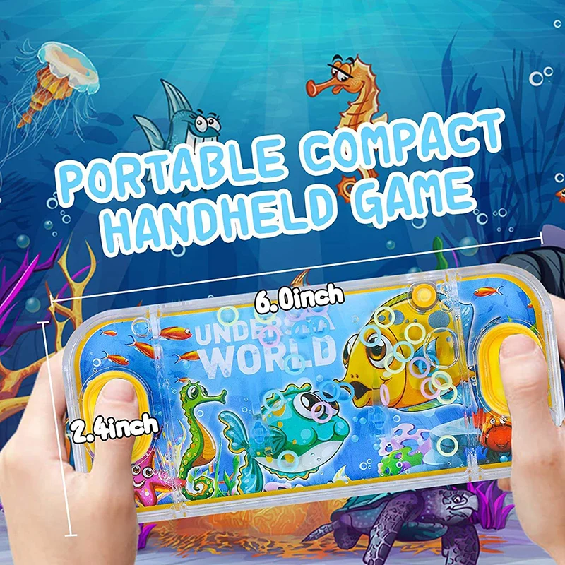 2023 hot sale kids water game toys,  Promotion cheap classic plastic ring toys water educational games for kids