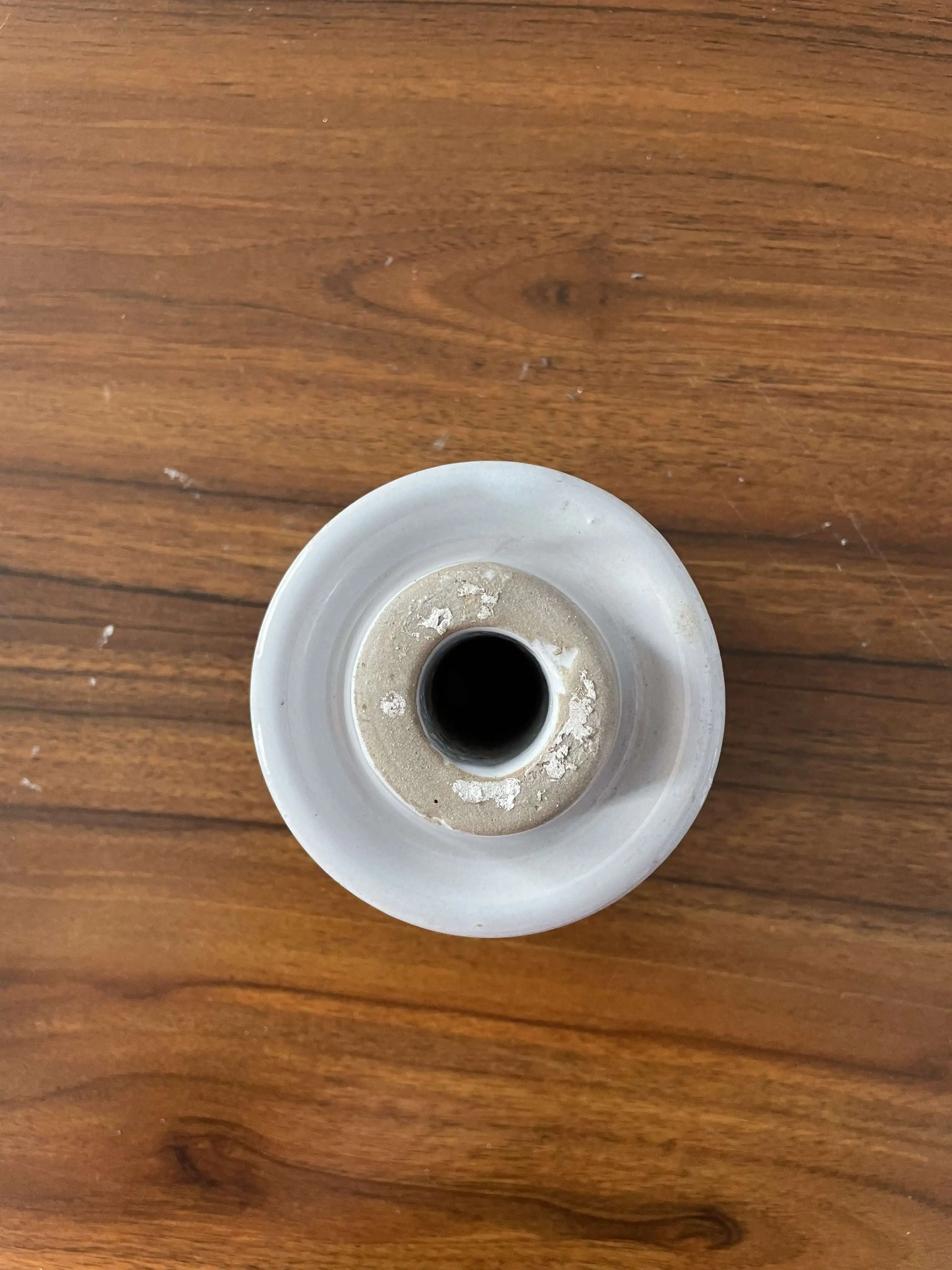 Профессиональная уличная электропроводка фарфоровая катушка изолятор керамическая скоба