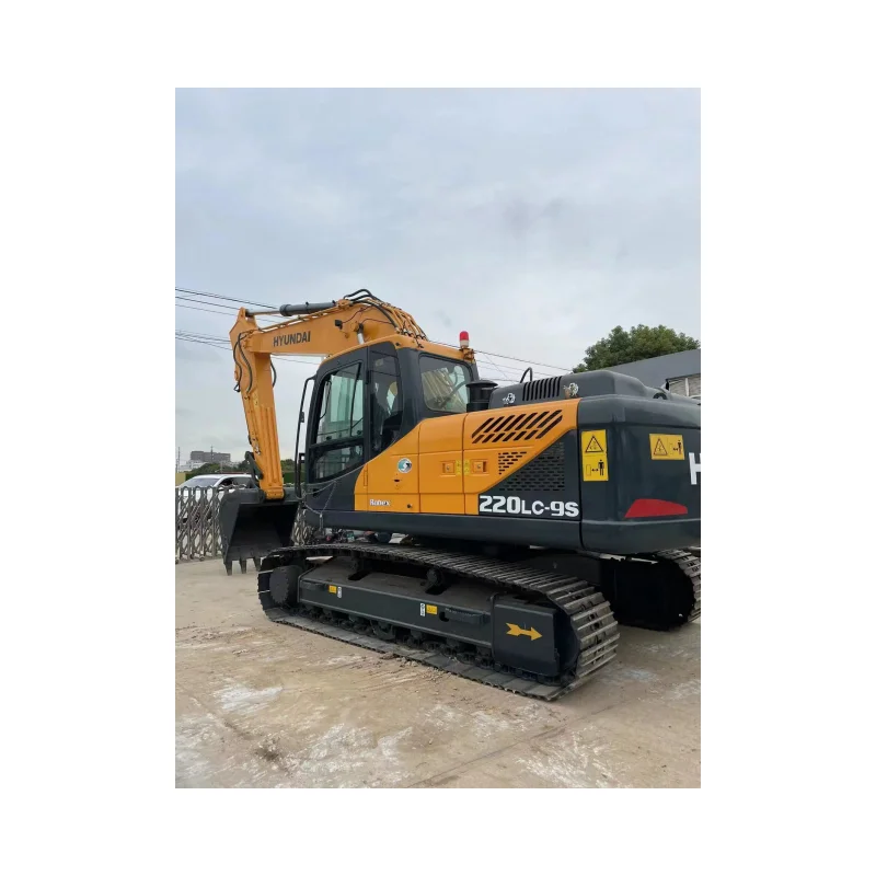 Good Quality South Korea 22 ton Hyundai R220LC-9S used hyundai excavator for cheap sale