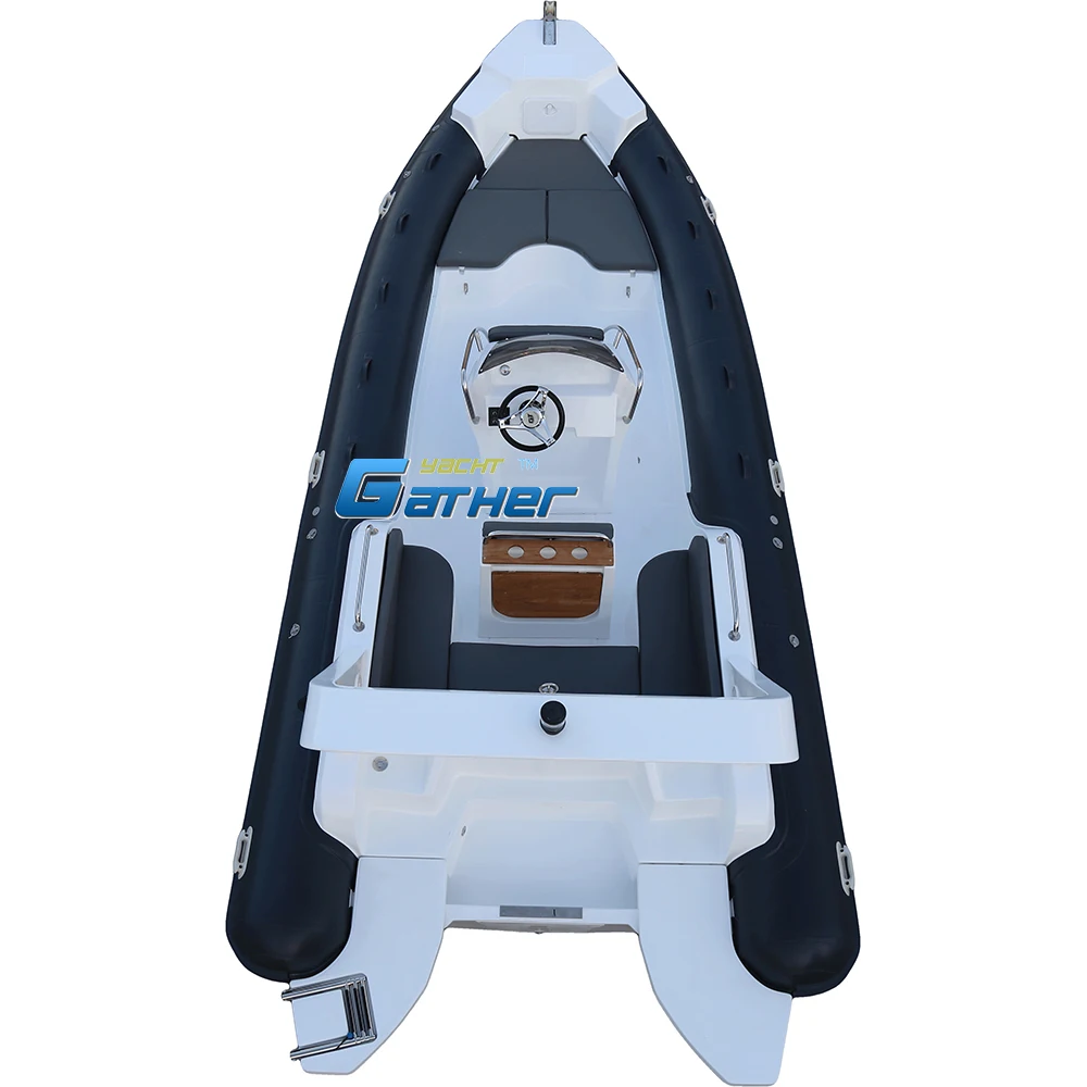 CE 7.1m Rib700 Boat 23ft Inflatable pvc or Hypalon Rib Boat Luxury Yachts for Sale