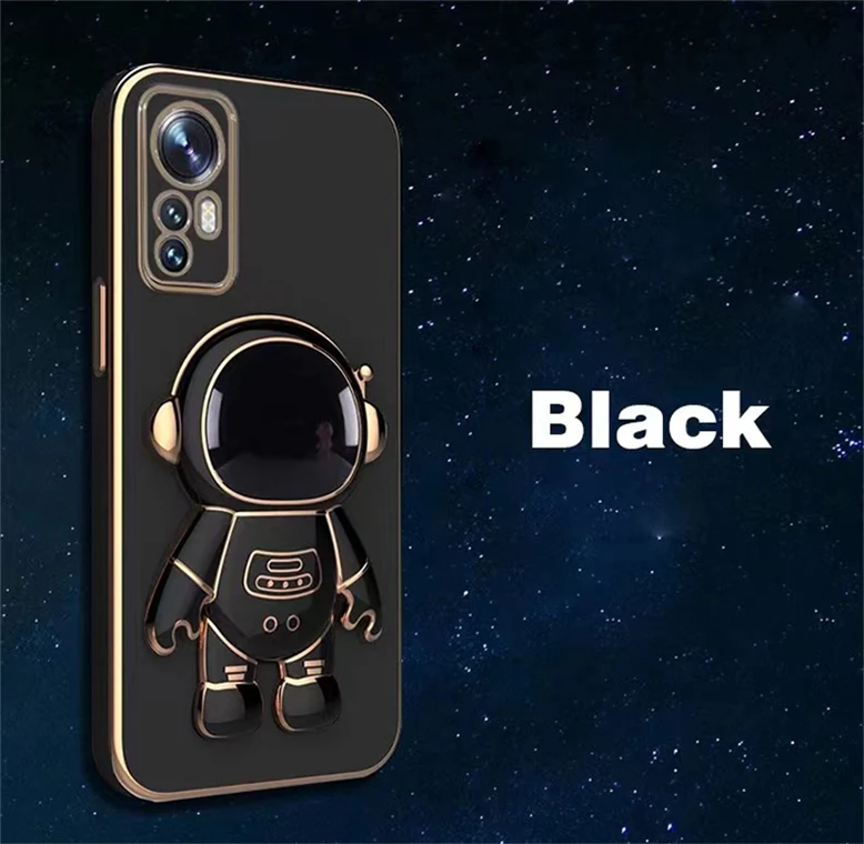 Astronaut Kickstand Electroplating Phone Case Shockproof Cover 6d Phone Case Cover For Iphone 11 12 13 14 Pro Max
