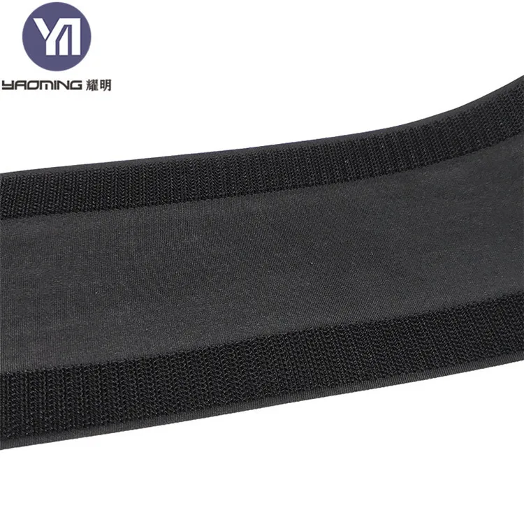 Gray and Red Floor Cable Protector - Velcroes Cable Management Sleeve for Carpet, Temporary Wiring Protection for Events