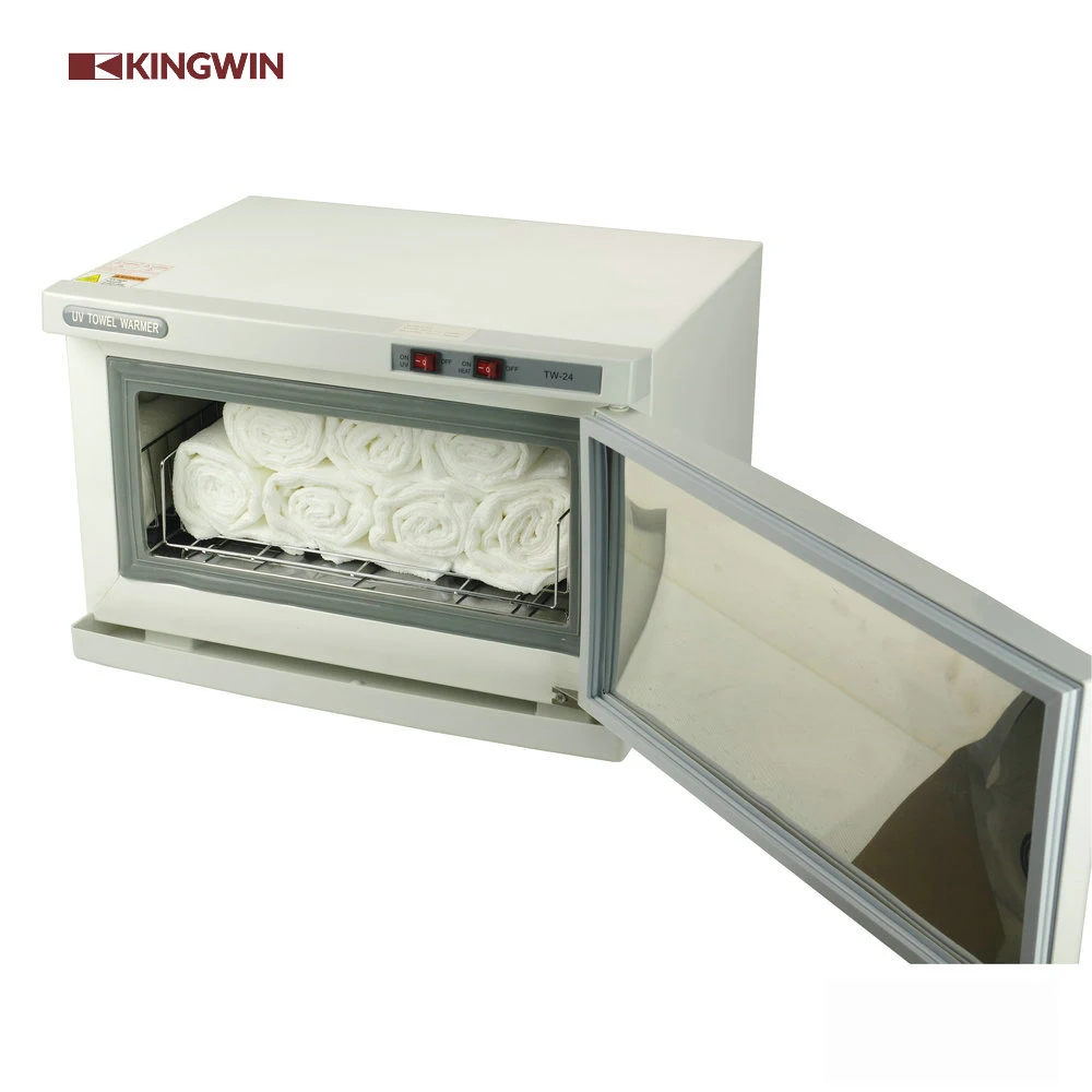 UV towel warmer barber Cabinet for salon