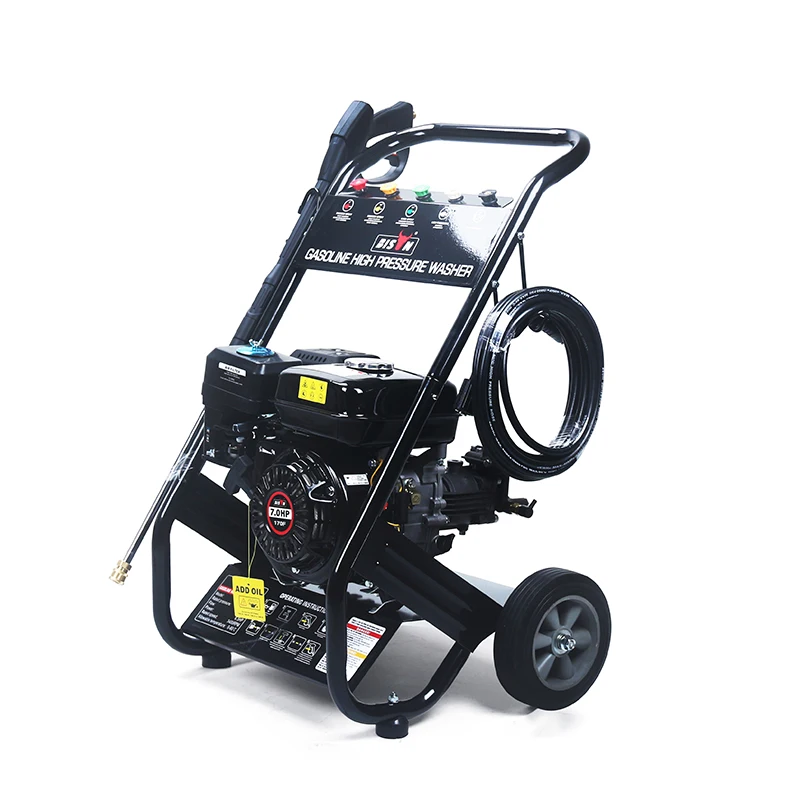 Производство Bison 2.4Gpm 210Cc 170 бар 2500 Psi небольшая мойка высокого давления для очистки автомобиля