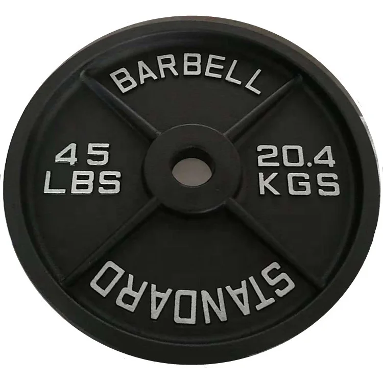 2019 High quality  Popular Sale Cast Iron Barbell Weight Plate