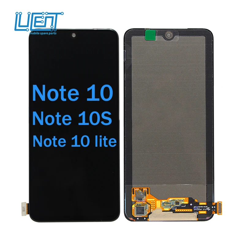 Lucent wholesale price for mi note 10 lite display for redmi note 10 lcd for redmi note 10s display