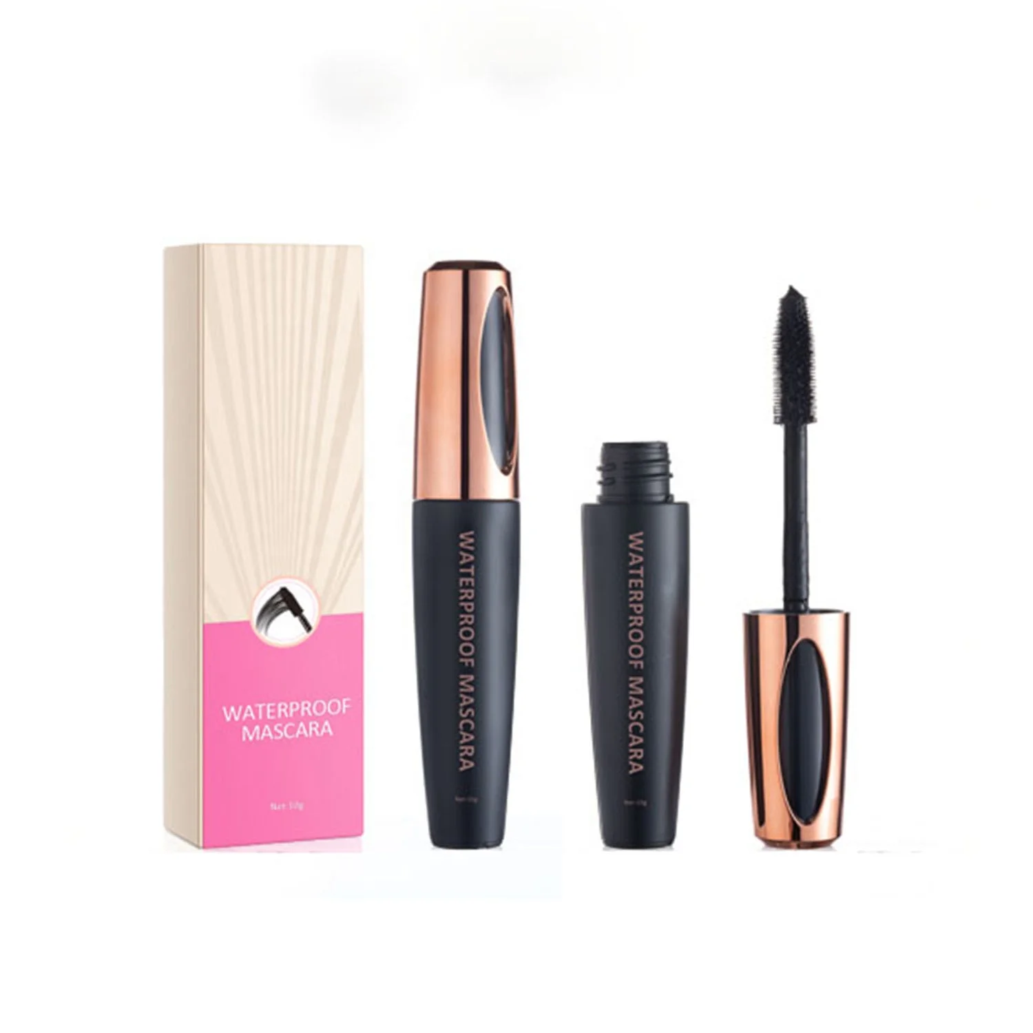 Высококачественная моющаяся Черная тушь для макияжа глаз, гелевая тушь для ресниц с длинными ресницами, тушь Doucce, натуральная, без логотипа, Oem