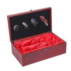 Производство, оптовая продажа, деревянная Подарочная коробка для вина с 2 бутылками