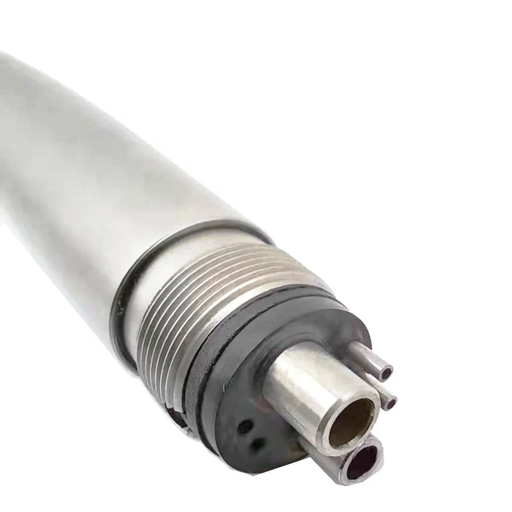 Custom Dental Product LED Handpiece Toruqe 3 Way Spray Push Button Ceramic Turbine High Speed E-generator Dentisty Drills
