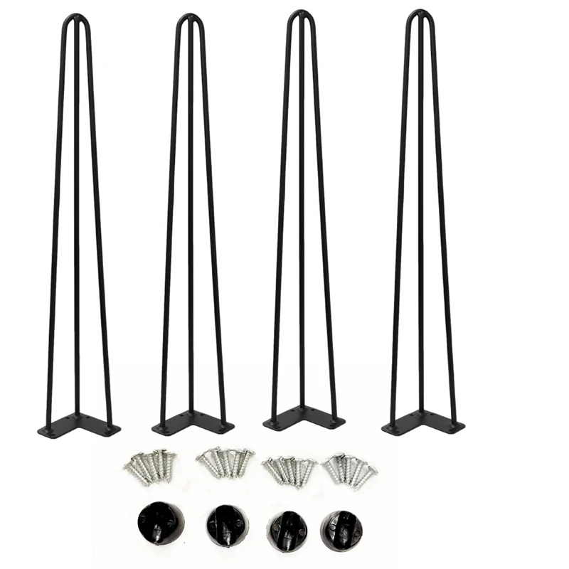 Hairpin Legs Wholesale Cheap Round U V Iron Steel Restaurant Desk Feet Metal Bench Coffee Dining Furniture Table Hairpin Legs