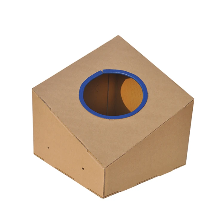Eco-Friendly Free Combination Corrugated Cardboard Cat House Pet Furniture Scratcher