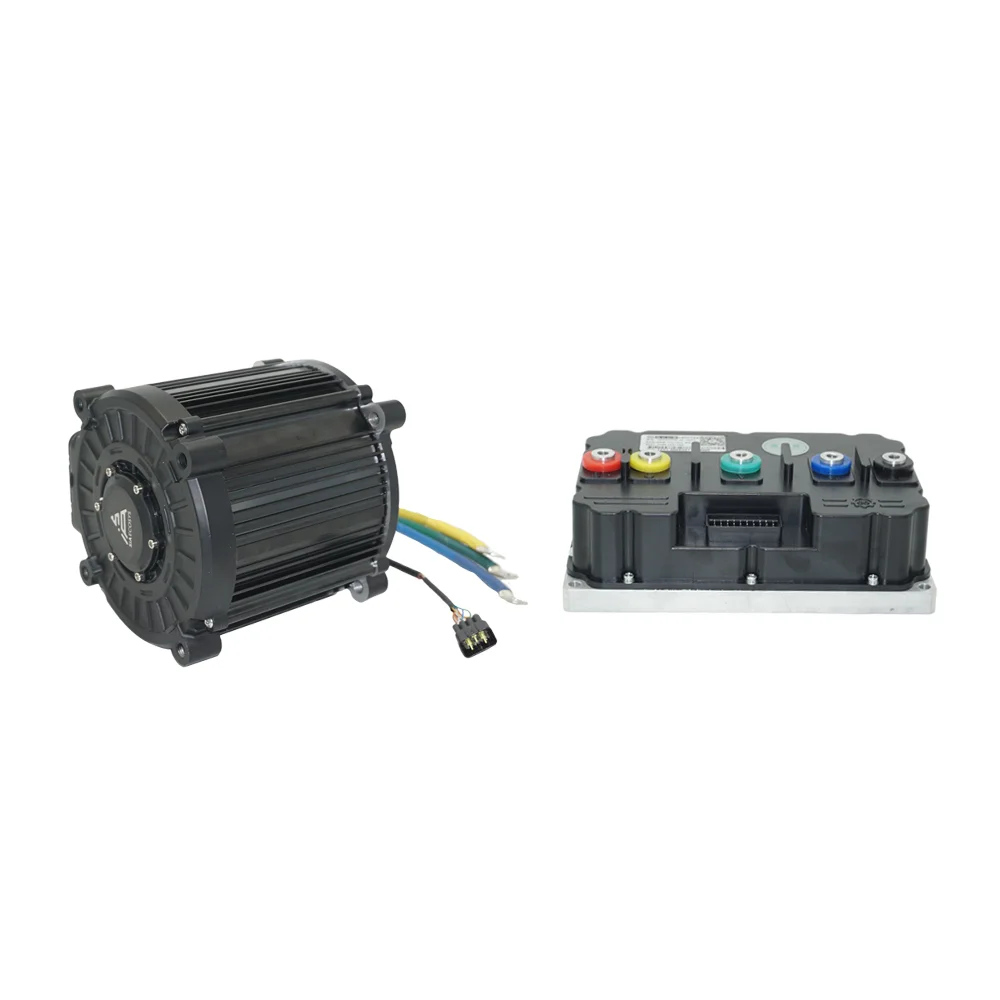 Motorcycle Central Motor 180 90H 8000W 72V 110KPH Mid Drive Motor With FarDriver ND721800 Controller