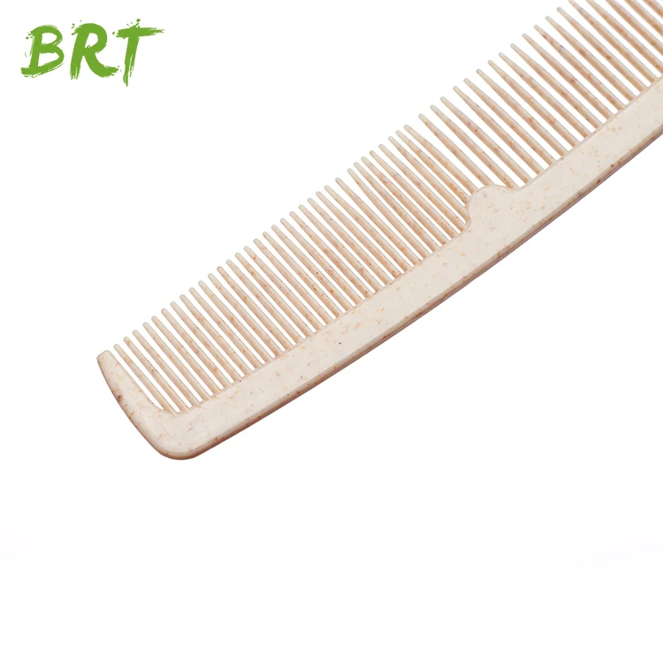 Wheat Straw Hotel Use Disposable Pocket Hair Comb