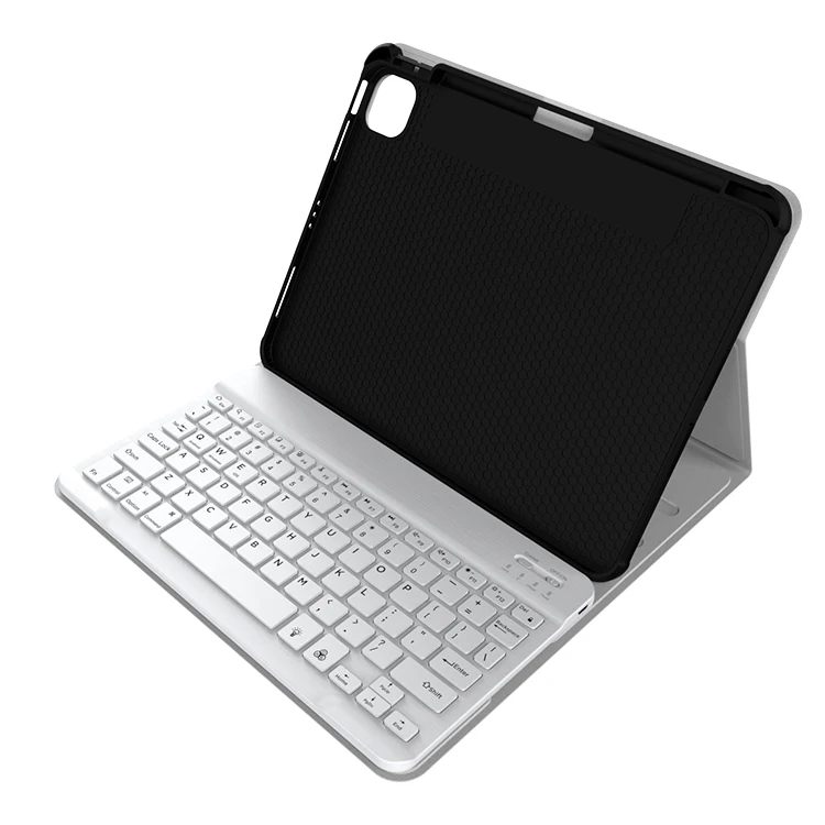 
ABS Plastic Rotatable Hard Case Backlit Keyboard for iPad 11 Pro 2018 