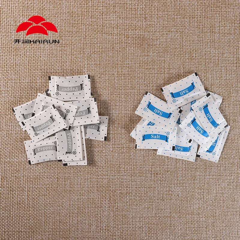 Factory Custom Wholesale High Quality Disposable Environmental protection Pepper Salt Sachets Supplier