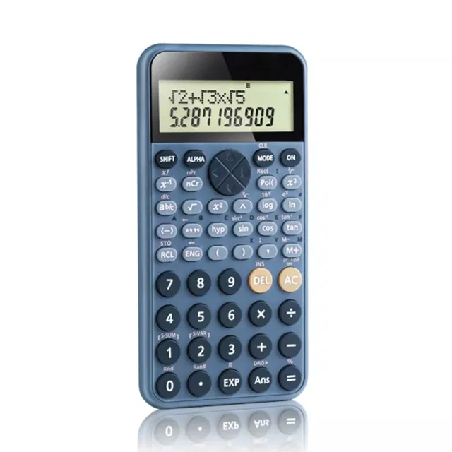 Best selling pink scientific calculator coin battery multifunction 10 digits students scientific electronic calculator