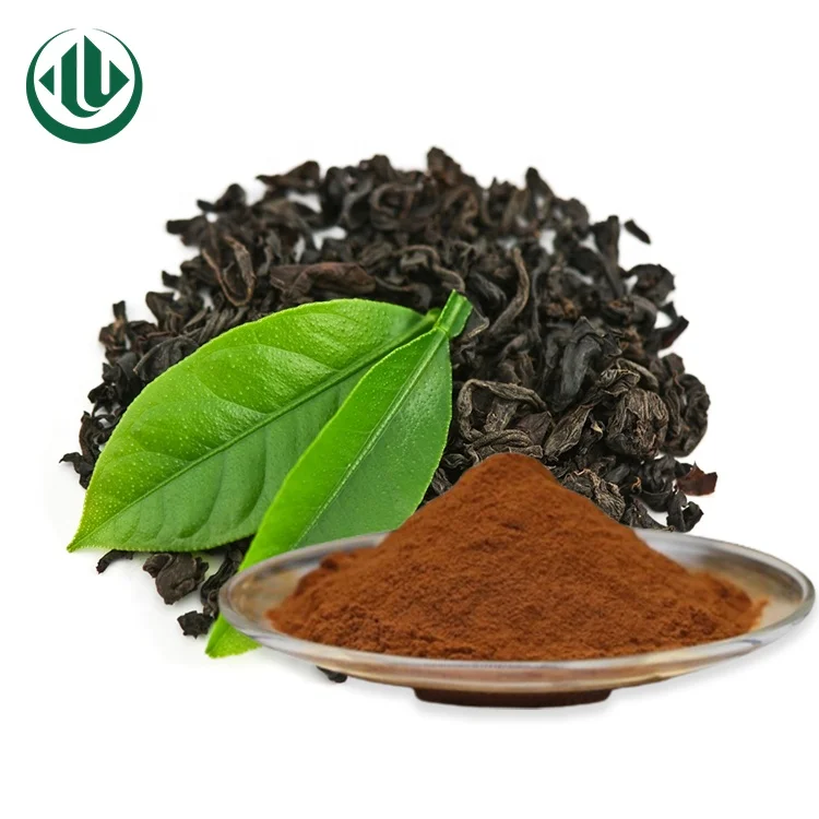 High Quality Organic Health China Instant Black Tea Powder Theaflavin Extract For Hot Tea Iced Tea Baking
