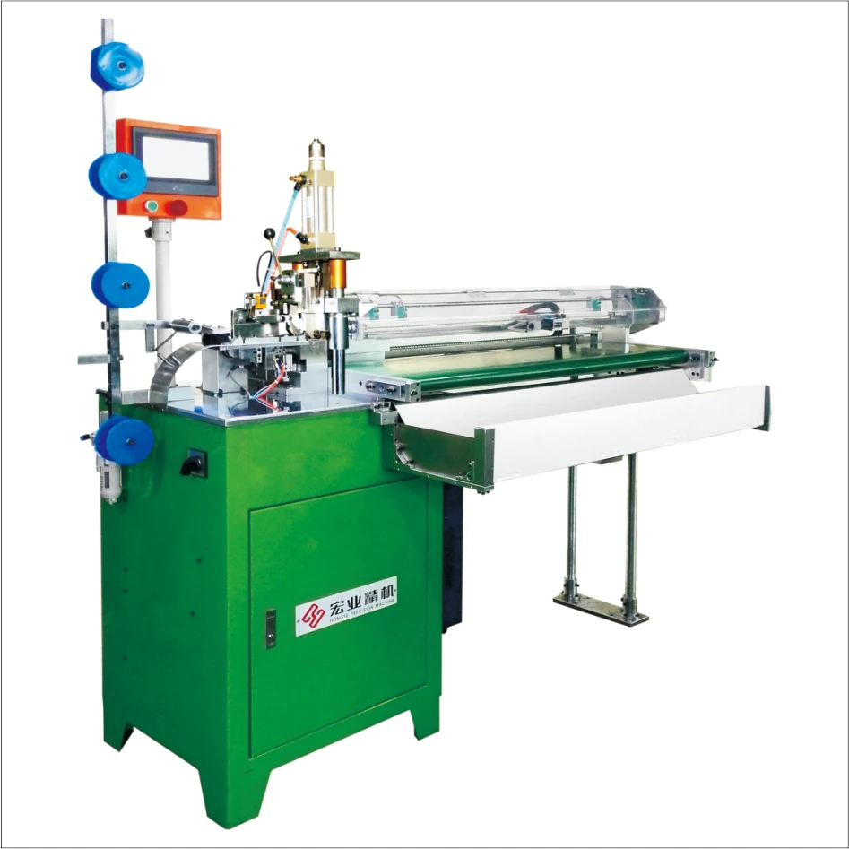 Automatic Plastic Zipper Cutting Machine for Zipper Making machine