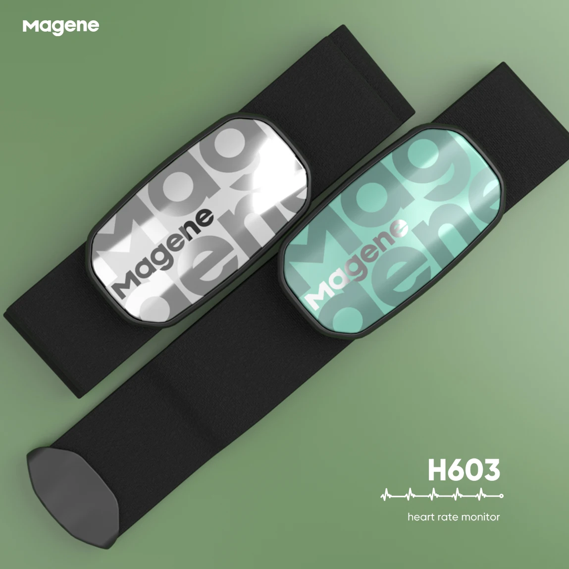 Спортивный цветной оптический датчик сердечного ритма Magene H603, модуль микросхемы ant для фитнеса, велоспорта, bluetooth