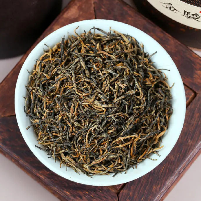 High Quality Organic Chinese Yunnan Black Tea Factory Wholesale Bulk Loose Leaf Health Tea Hand-Picked Tea Leaves