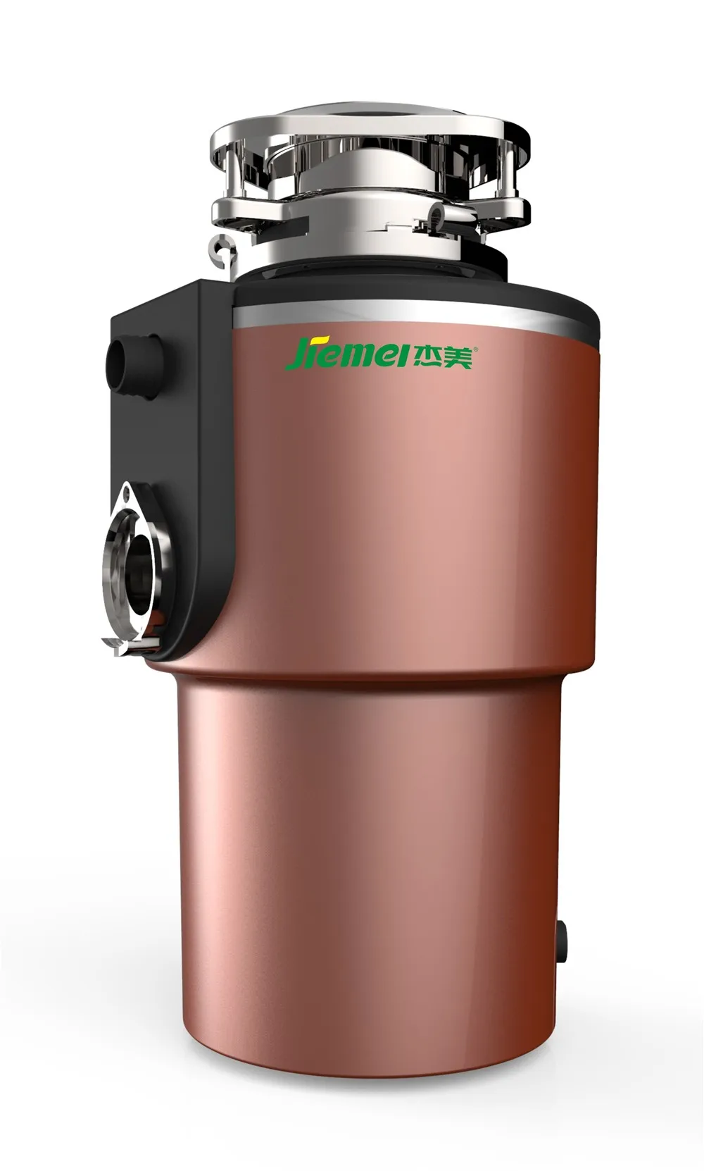 ODM OEM Jiemei 5 Stage 5 Level Grind Wireless Switch Auto Reverse Grind System Kitchen Food Waste Garbage Disposal Machine