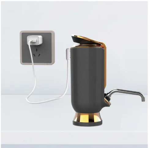 Smart Quantitative Liquor Dispenser Pump Pourer Whiskey Aerator Automatic Electric Wine Decanter with Wine Vacuum Saver