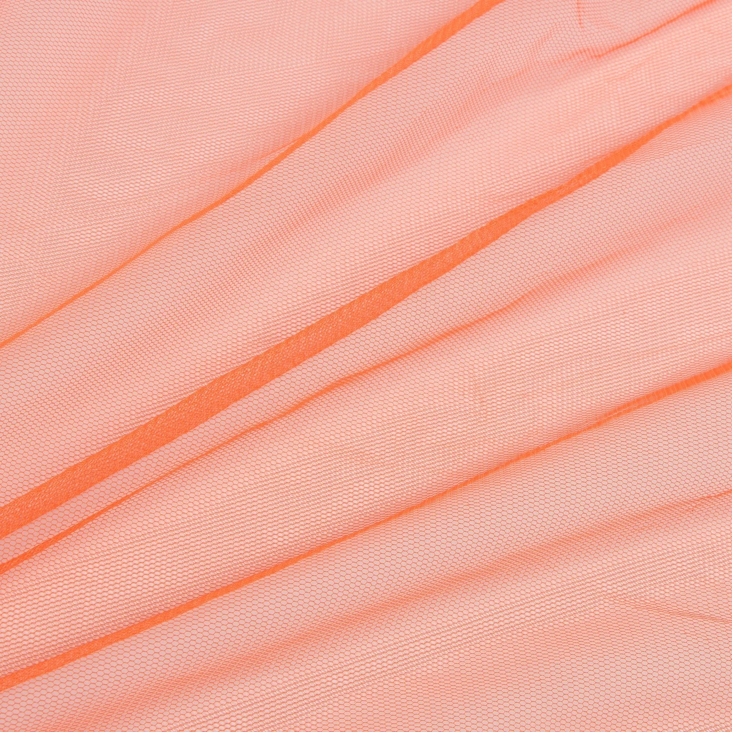 Wholesale Knitting Deco Poly Mesh Fabrics Plain Illusion Tulle Fabrics For Wedding Dresses