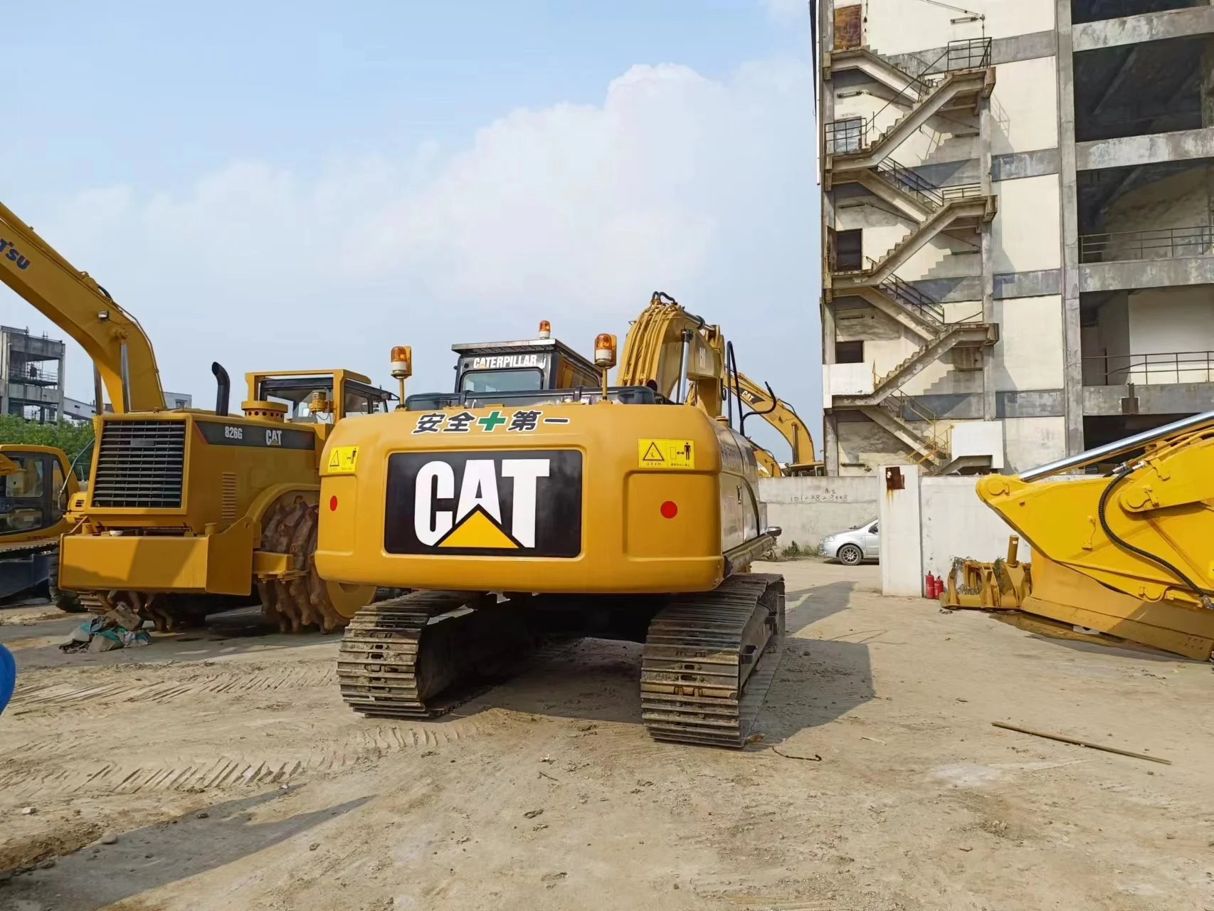 Cat 320d excavator 20 ton construction machinery used caterpillar 320d crawler excavator 320d2 on hot sale