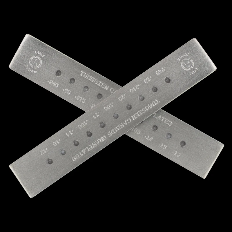 Gold Draw Plate jewelry Making Tools 0.12- 0.245mm 10 holes Tungsten Carbide Wire Drawplate