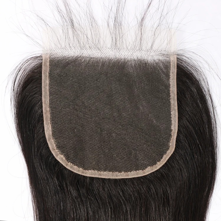 Wholesale Super Fine Hd Swiss Film Lace Closure,u Part 5x5 Swiss Lace Closure,Free Part 10a Straight Human Hair Closure