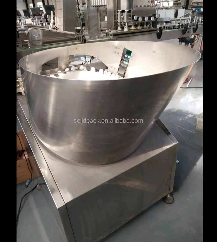 Automatic bottle feeding turntable Round Bottle unscramble Machine