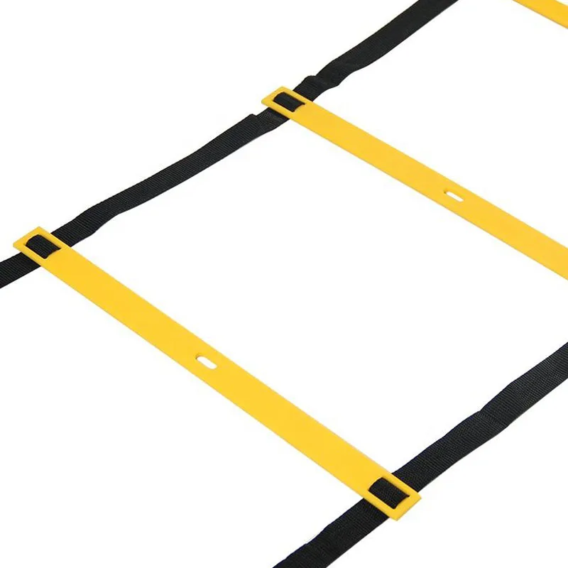 Ultimate Agility Ladder Speed Training Equipment 12 18 20 Rungs Yellow Agility Ladder Soccer Football Fitness Agility Ladder