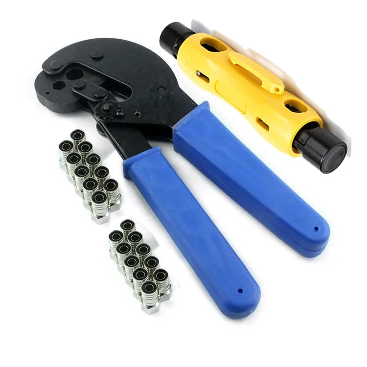 High quality CATV Crimping Pliers Tools for BNC RCA F connector RG59 RG6 RG11