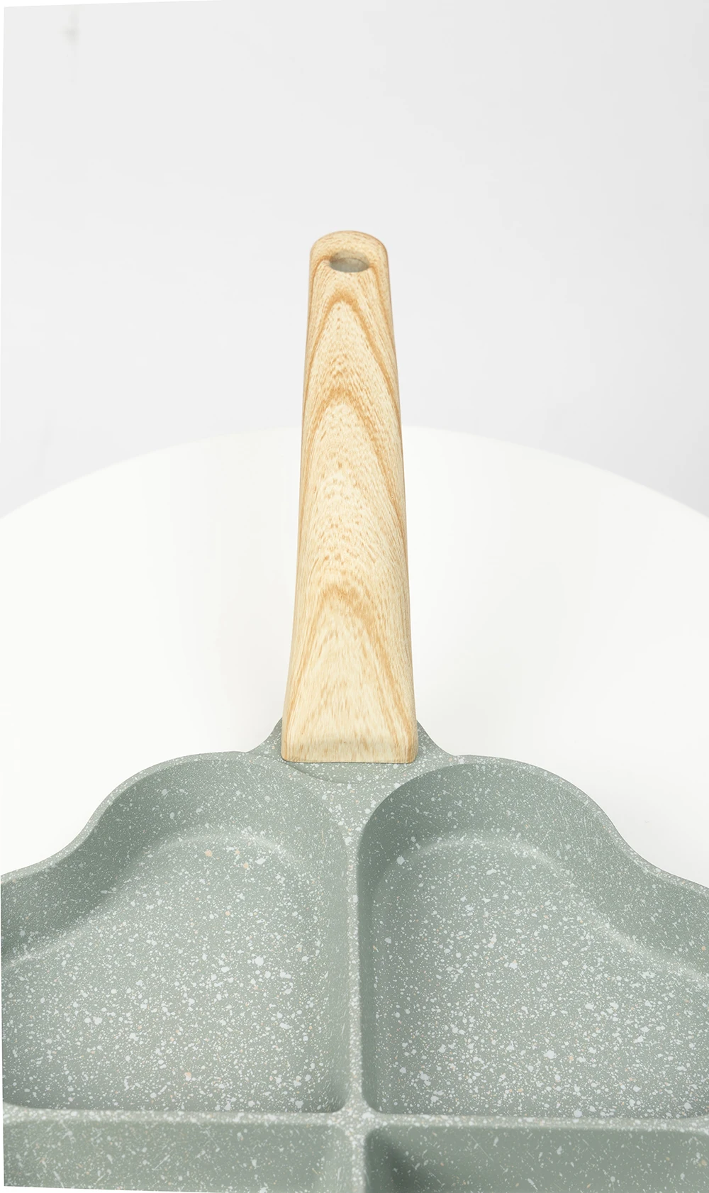 Smartpan Clover Thickened Non-Stick Omelet Pan Egg Pancake Steak Cooker Kitchen Frying Pot Fruit Vegetable Kitchen Cookware