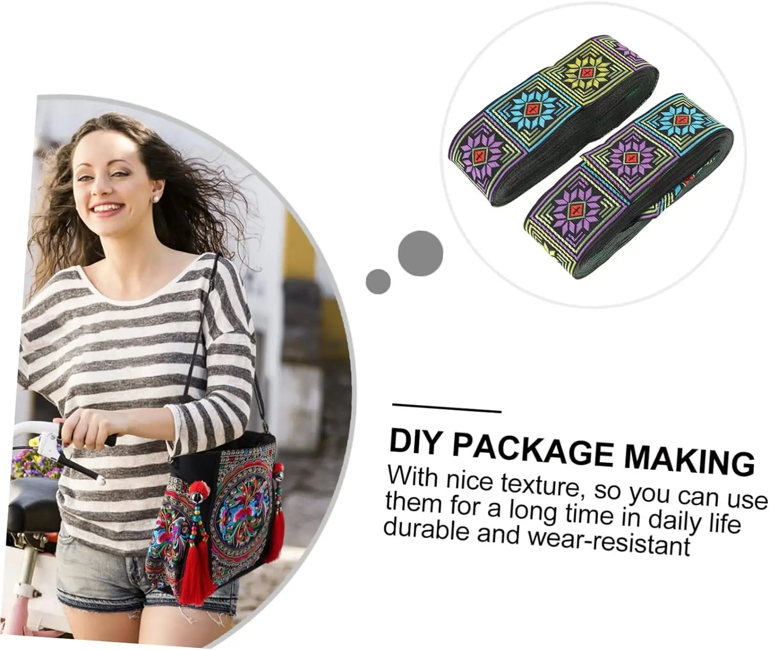 high quality DIY embroidery polyester siilk african lace sewing clothing trim webbing vintage jacquard lace ribbon roll