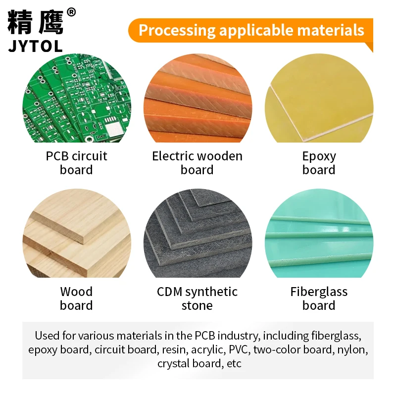 PCB Flat Head Corn Milling Cutter Alloy End Mill Tungsten Steel for Synthetic stone Glass fiber Insulation board