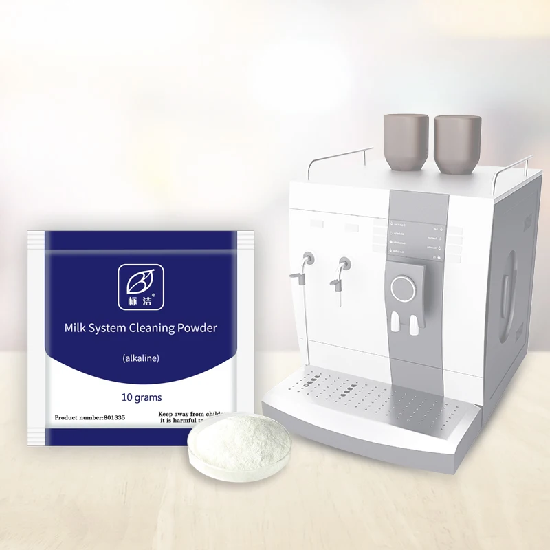 Coffee Machine Cleaning Tablet Kitchen Cleaning Powder Descaling Powder White Coffee cleaning powder