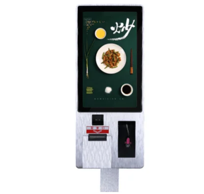 Fast Food Restaurants Self Terminal Service Kiosk Machine Ordering Payment Bill Print