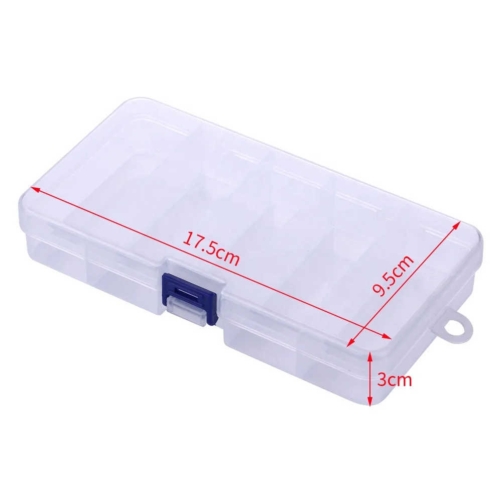 Hengjia Large 5 Grid Tool Box Fishing Plastic